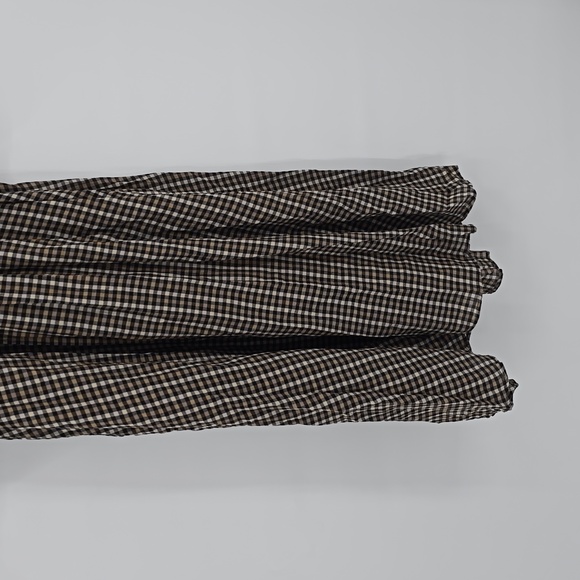 Samsoe Samsoe Opal Collared Midi Plaid Dress Size XS - Picture 3 of 10